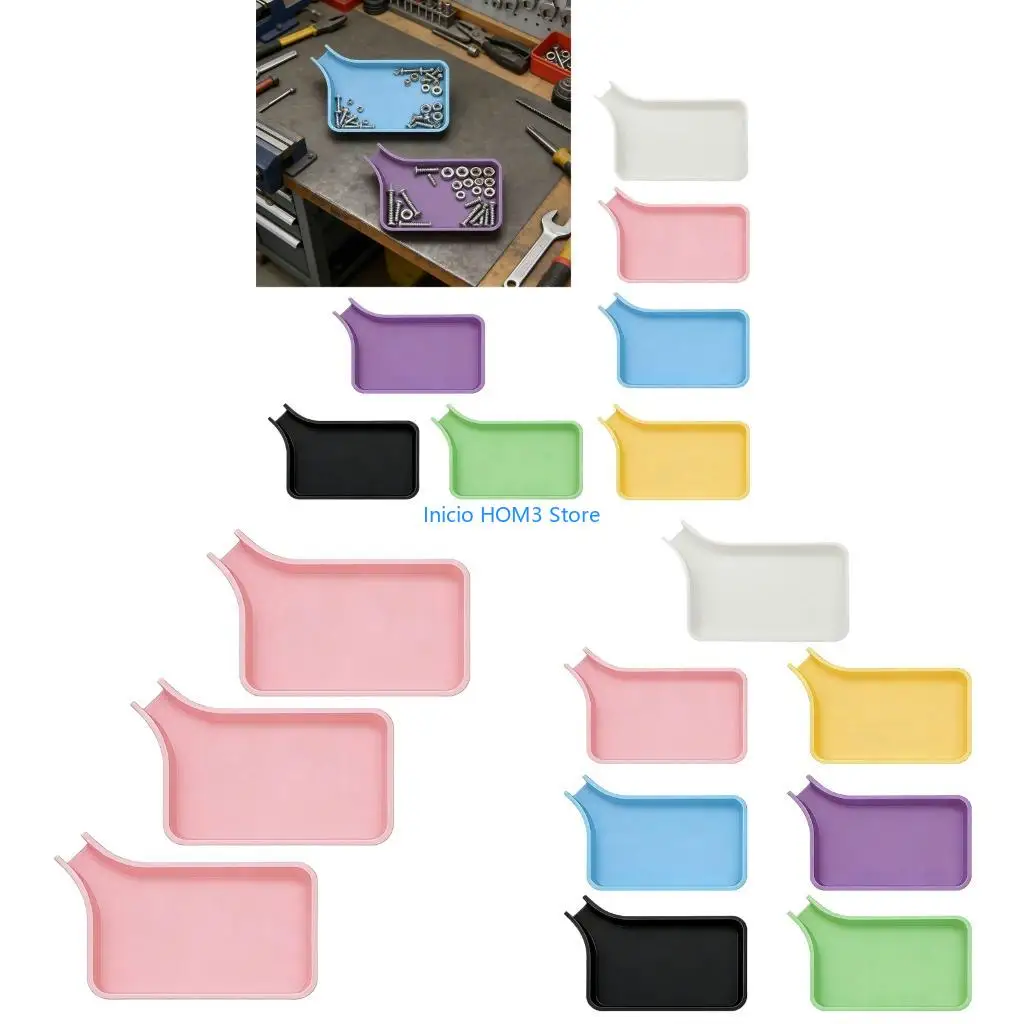 A5YD Miniature Plastic Organizing Tray Container Suitable For Artists Engineers And Household Items Organization Efficient