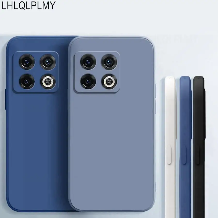حافظة ناعمة من السيليكون السائل المربع لهاتف Oneplus 9R 8T 8 9 10 Pro 10R 10T 9RT 11 12 12R 13 13R Ace Nord 3 CE 5 2 4 Lite 5G 2T