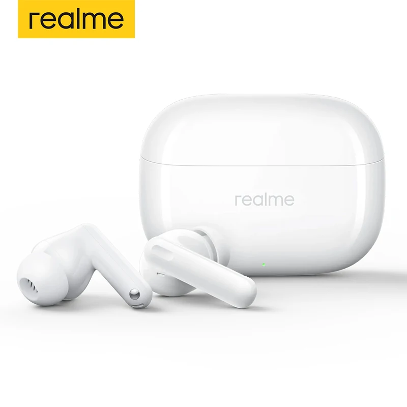 

Original Realme Buds T310 Earphones Wireless Bluetooth 5.4 Headphones TWS Active Noise Reduction Earbusd Hifi Headset Gaming Pro