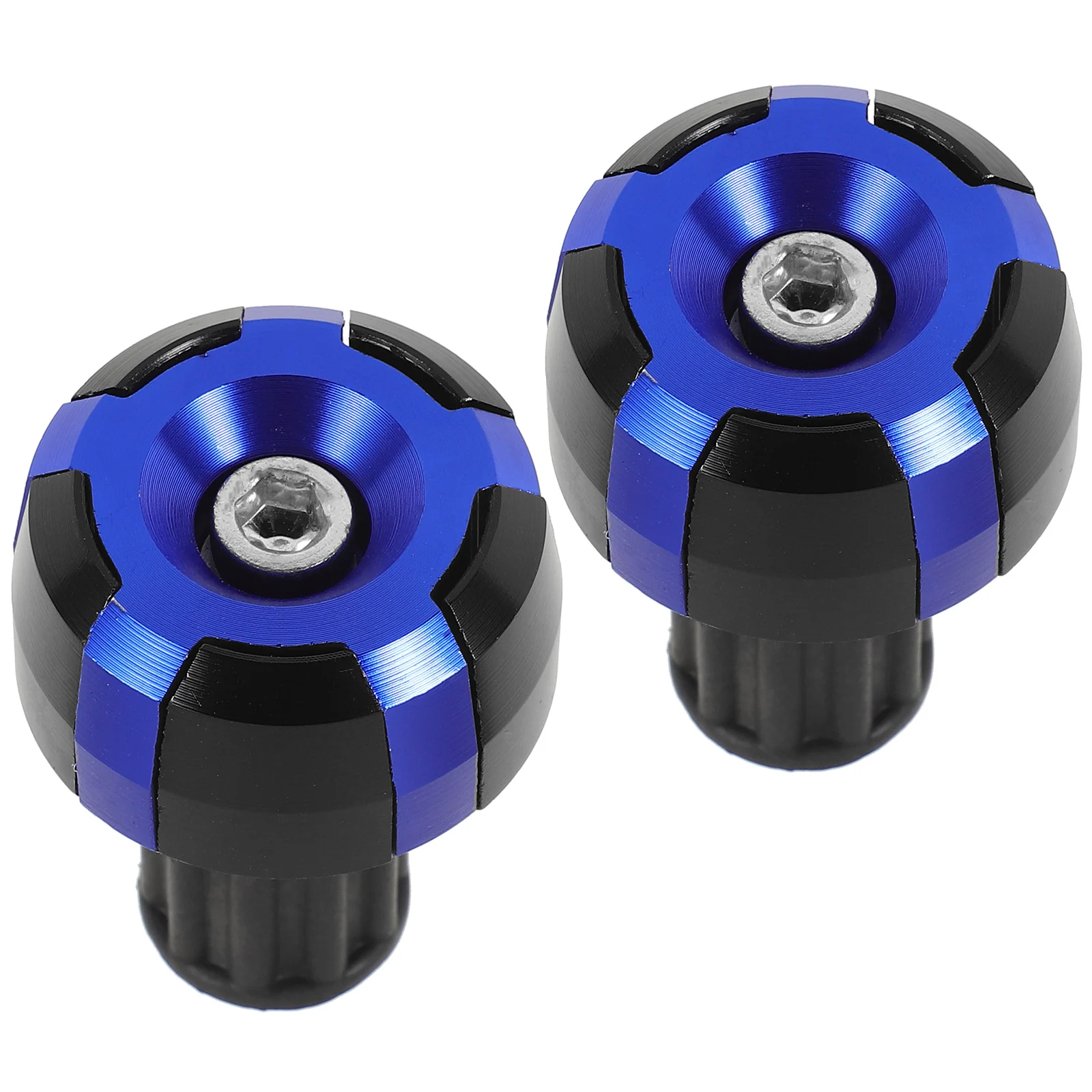 

1 Pair Motorcycle Handlebar End Plugs Ergonomic Grip Caps Compatible With Most Brands Easy Install Stylish Bar Ends For