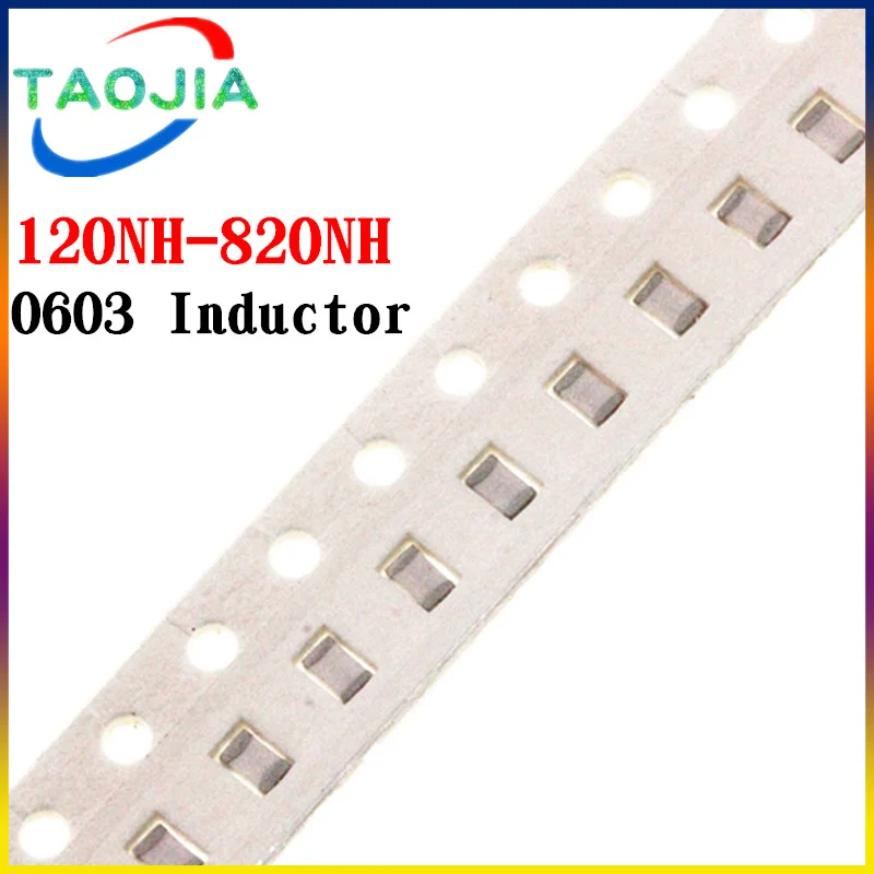 50pcs/lot 0603 SMD Inductor 120nH 150nH 180nH 220nH 270nH 330nH 390nH 470nH 560nH 680nH 820nH