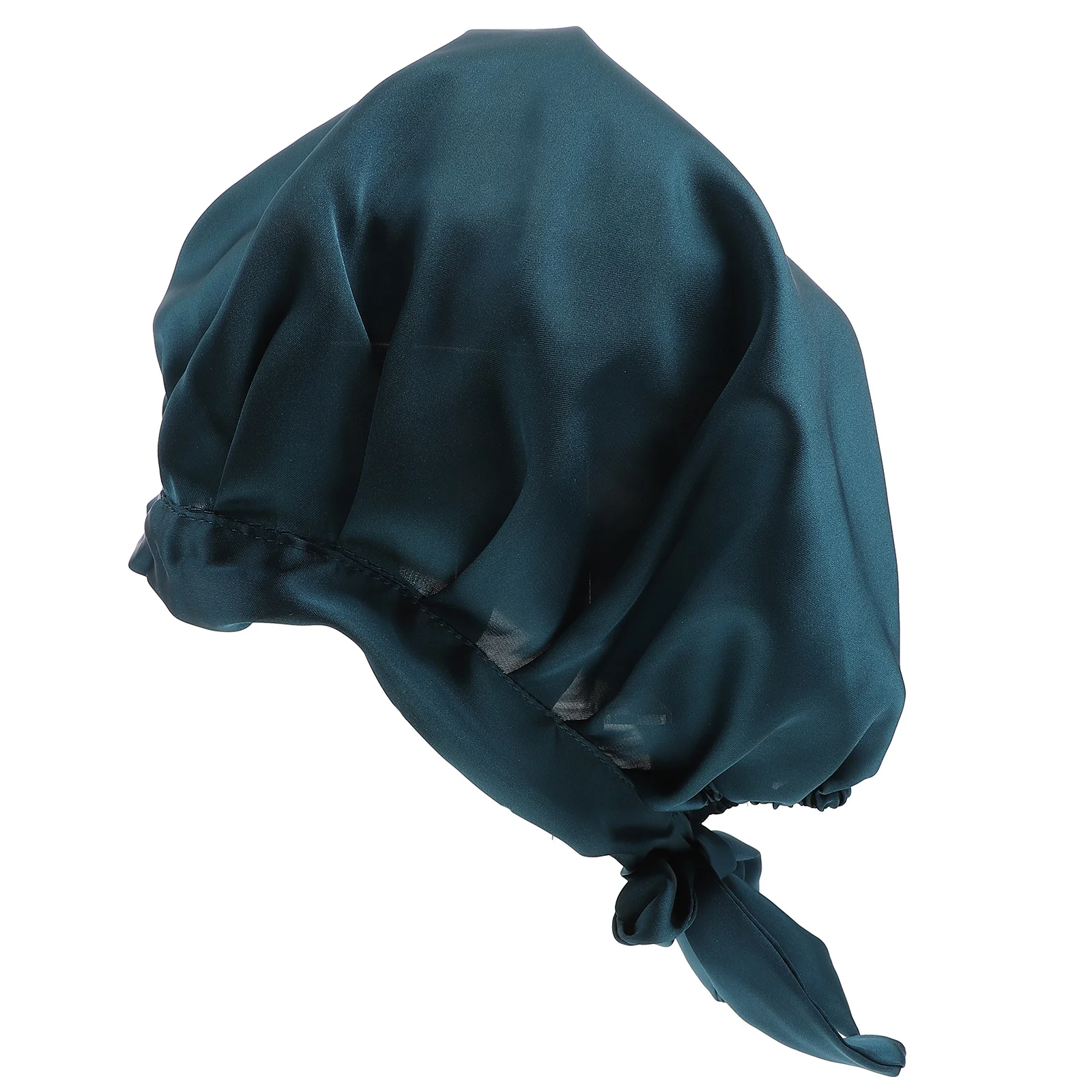 

Imitated Silk Sleeping Hat Elastic Design Comfortable Hair Protector Night Bonnet for Long Braids Dreadlocks Curly Hair Women