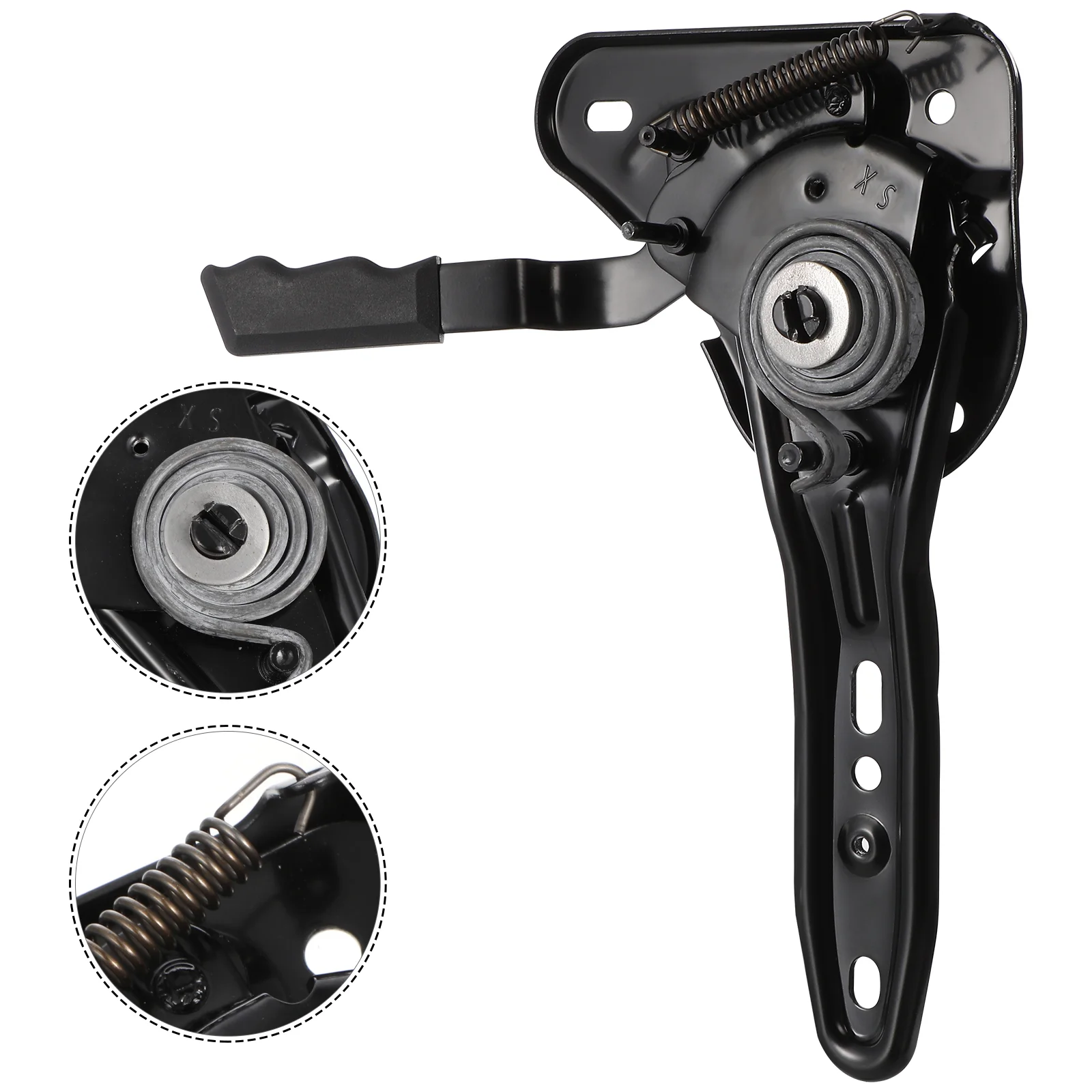 Ajustador de ángulo fijo para asiento de coche reclinable, dispositivo ajustable para herramienta de Silla, ajuste giratorio de 180 grados, color negro