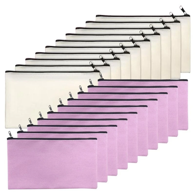 texu-50-pezzi-borse-in-tela-con-cerniera-borse-vuote-per-fai-da-te-borse-per-trucco-in-tela-pochette-multiuso-borsa-da-toilette-per-trucco-e-viaggi