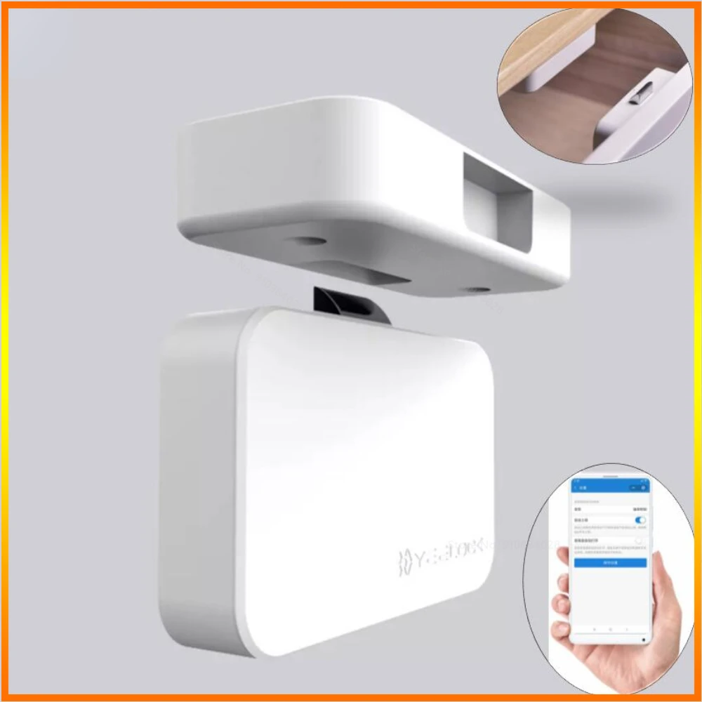Смарт-замок YEELOCK для ящиков и шкафов, без ключа, Bluetooth, разблокировка через приложение, защита от кражи, безопасность детей, безопасность файлов для Xiaomi Youpin
