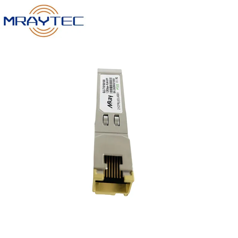 

Модуль SFP к RJ45, гигабитный оптический адаптированный модуль 1000BASE-T, медь SFP, совместимый с Cisco/Mikrotik