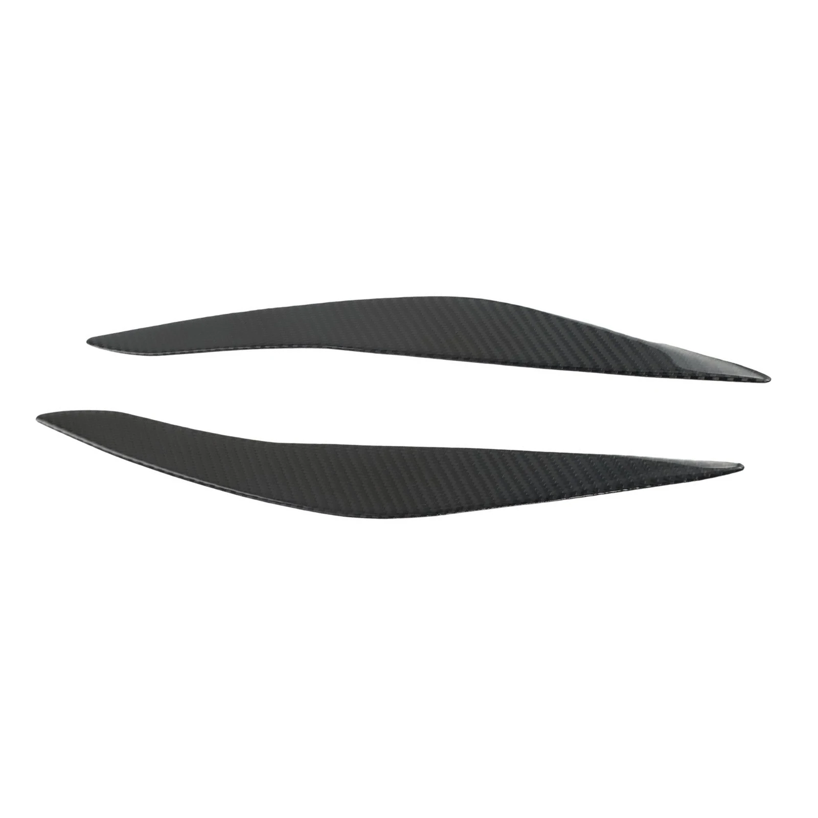 

Sporty Carbon Fiber Headlight Eyebrow Eyelid Cover Trim Stickers for BMW 5 Series For F10 Model Years 2010 2013