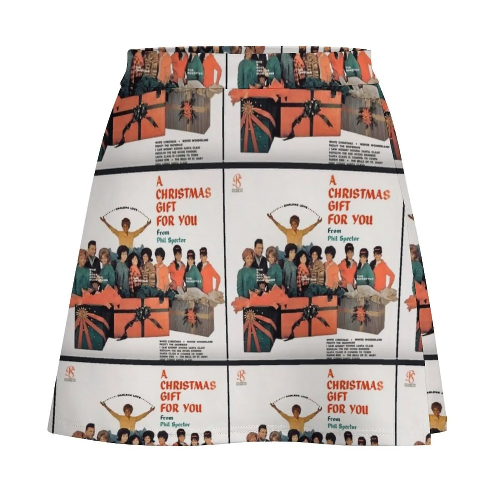 Phil Spector's A Christmas Gift to You album cover Mini Skirt women's summer clothing 2025 mini denim skirt Mini Skirt