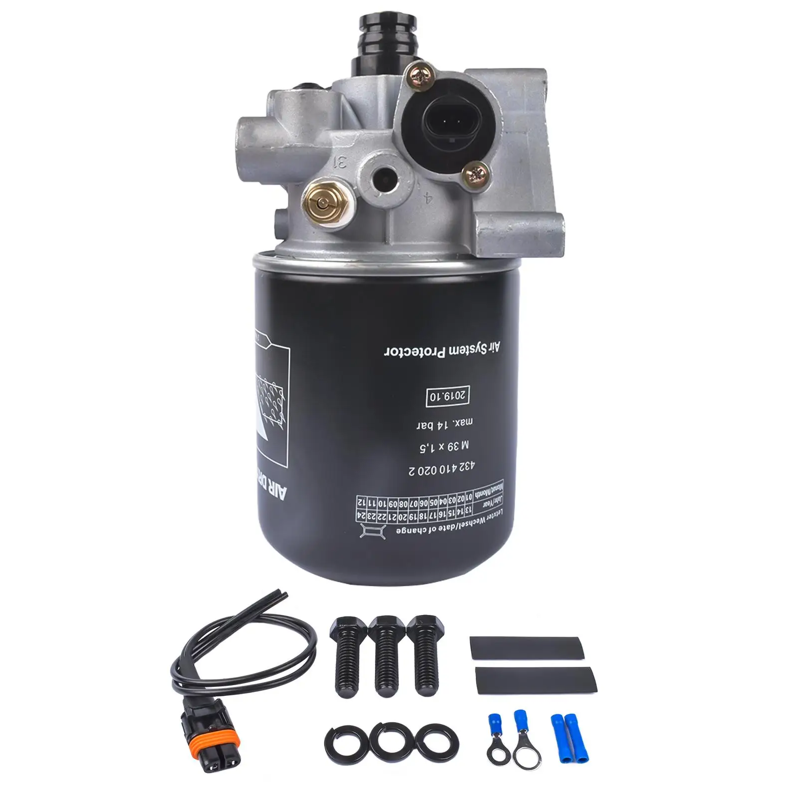 ¿Cómo conectar el AP03 Air Dryer Assembly R955205 para el sistema Meritor Wabco? Guía completa de instalación y uso