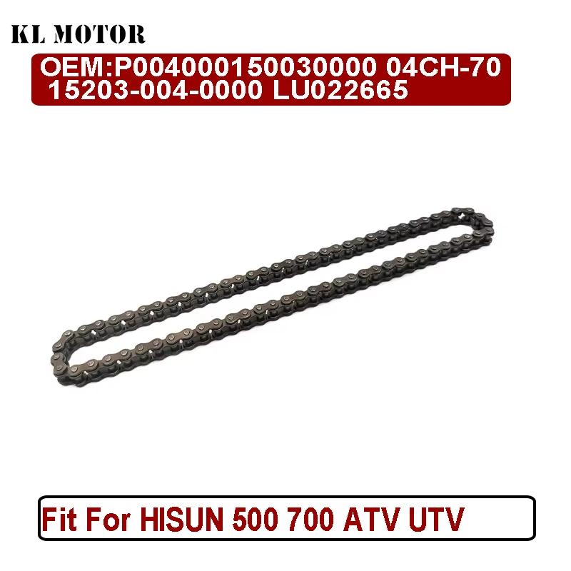 

Oil Pump Chain for Stels ATV 500H 700H Hisun 500 700 HS500 HS700 Loncin 500cc 700сс 15203-004-0000 04CH-70 LU022665