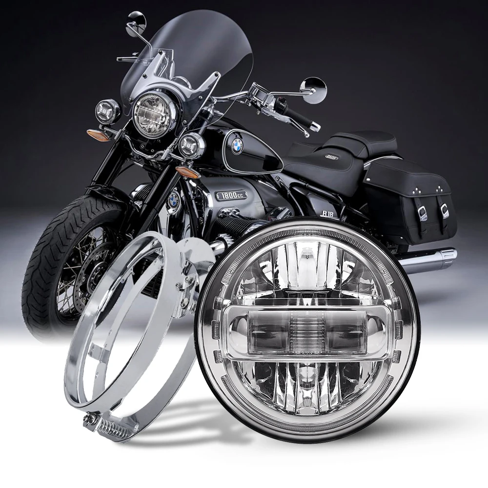 

Motorcycle 7 inch LED Headlight for Harley Touring Ultra Classic Electra Street Glide Road King Yamaha Motorcycle Headlamp