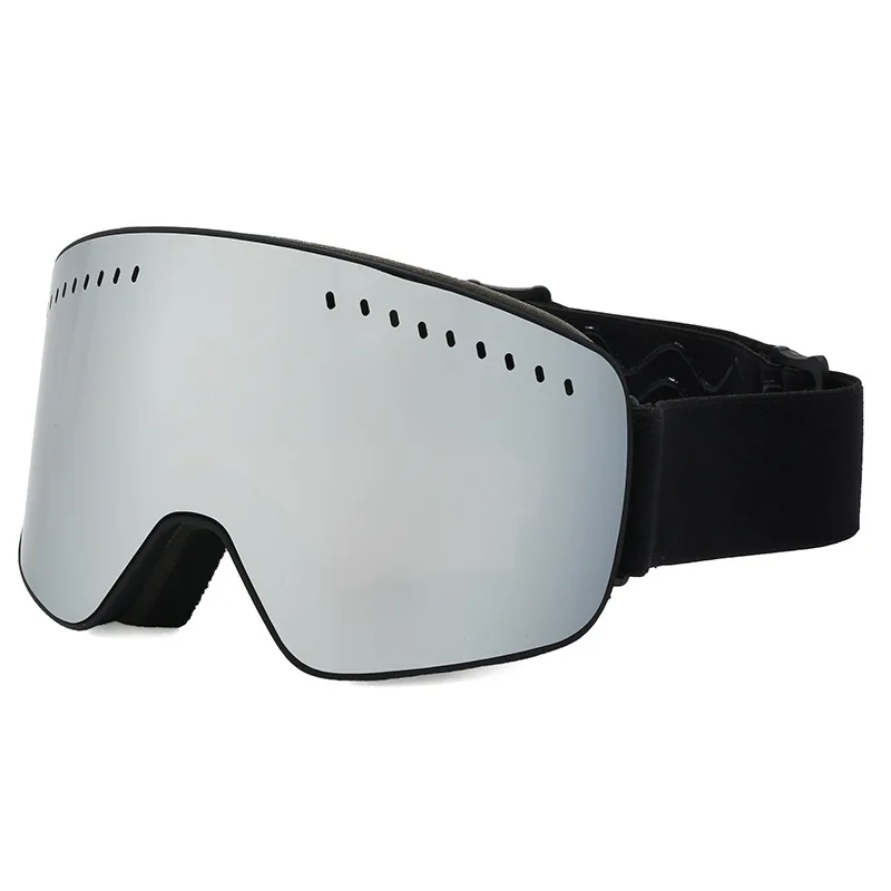 

Ski goggles polarized frameless dual lens magnetic mountaineering anti-fog adjustable sling men's and women's snowmobiles