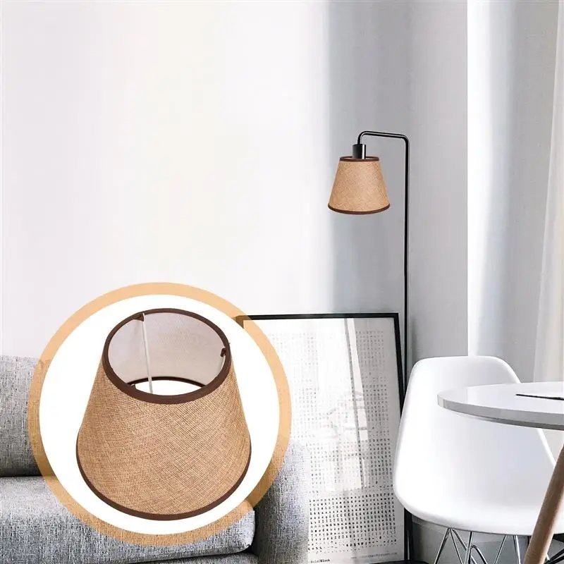 Stylish and Durable Lamp Shades for Table Lamps Elegant Fabric Lamp Shade for Home Decoration and Protection