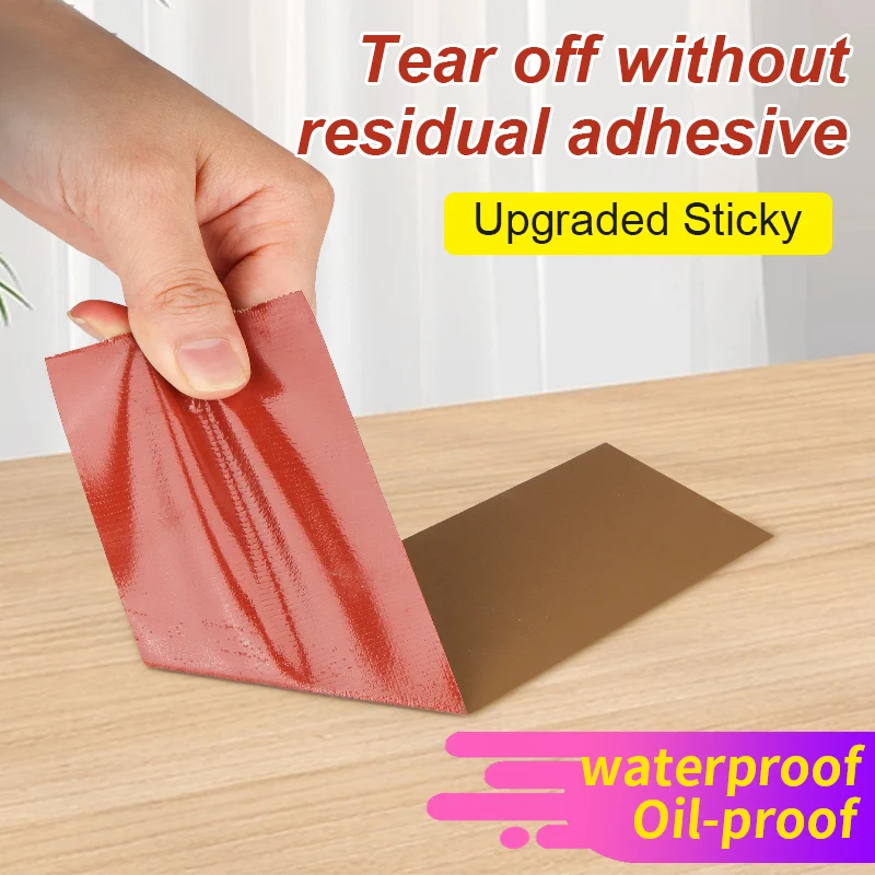 20M high adhesion strong brown cloth tape single-sided tape waterproof windproof thickened repair wear-resistant tape