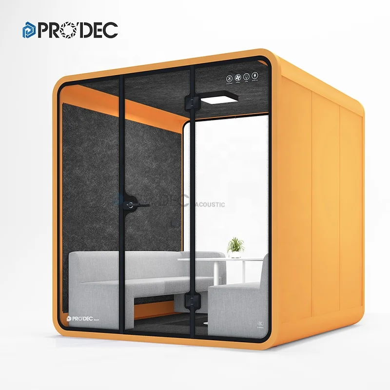 Private Office Soundproof Office Cabin Noise Cancelling Booth