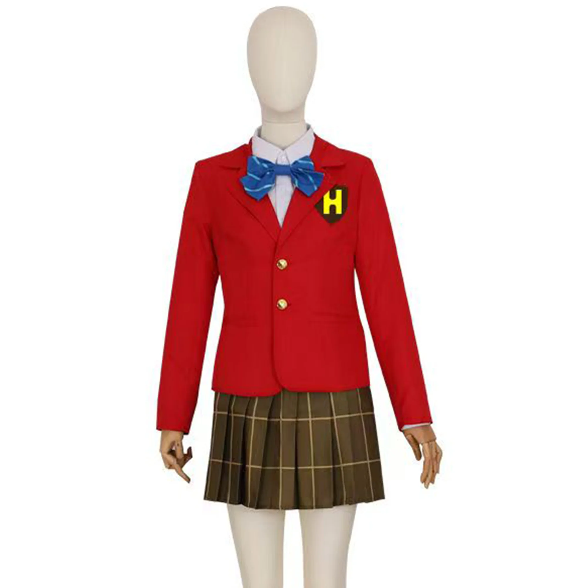 Shigeo Kageyama Cosplay Arataka Reigen Costume School Uniform Full Set Female JK Outfits