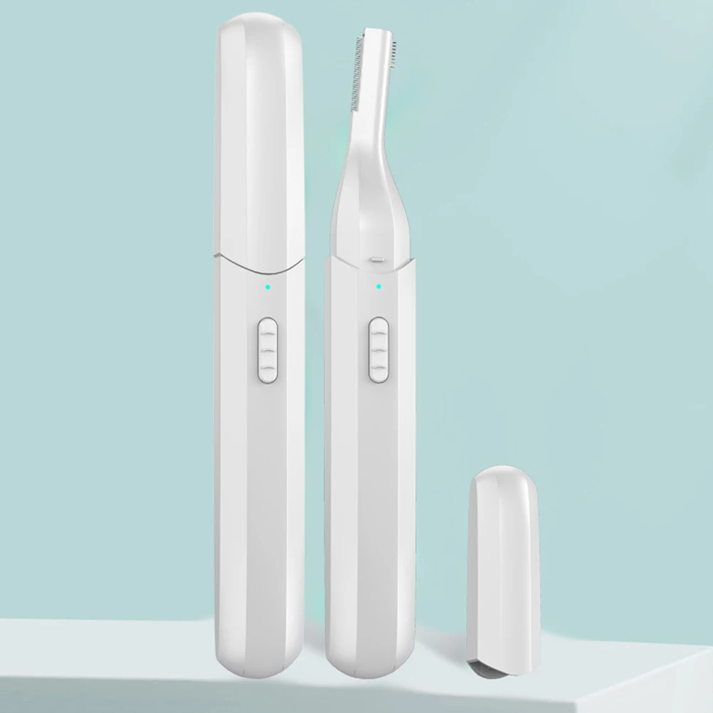 

Электрическая USB-бритва для бровей для мужчин и женщин, белая портативная бритва для мужчин, бритва для бровей, инструмент для удаления волос, личный уход