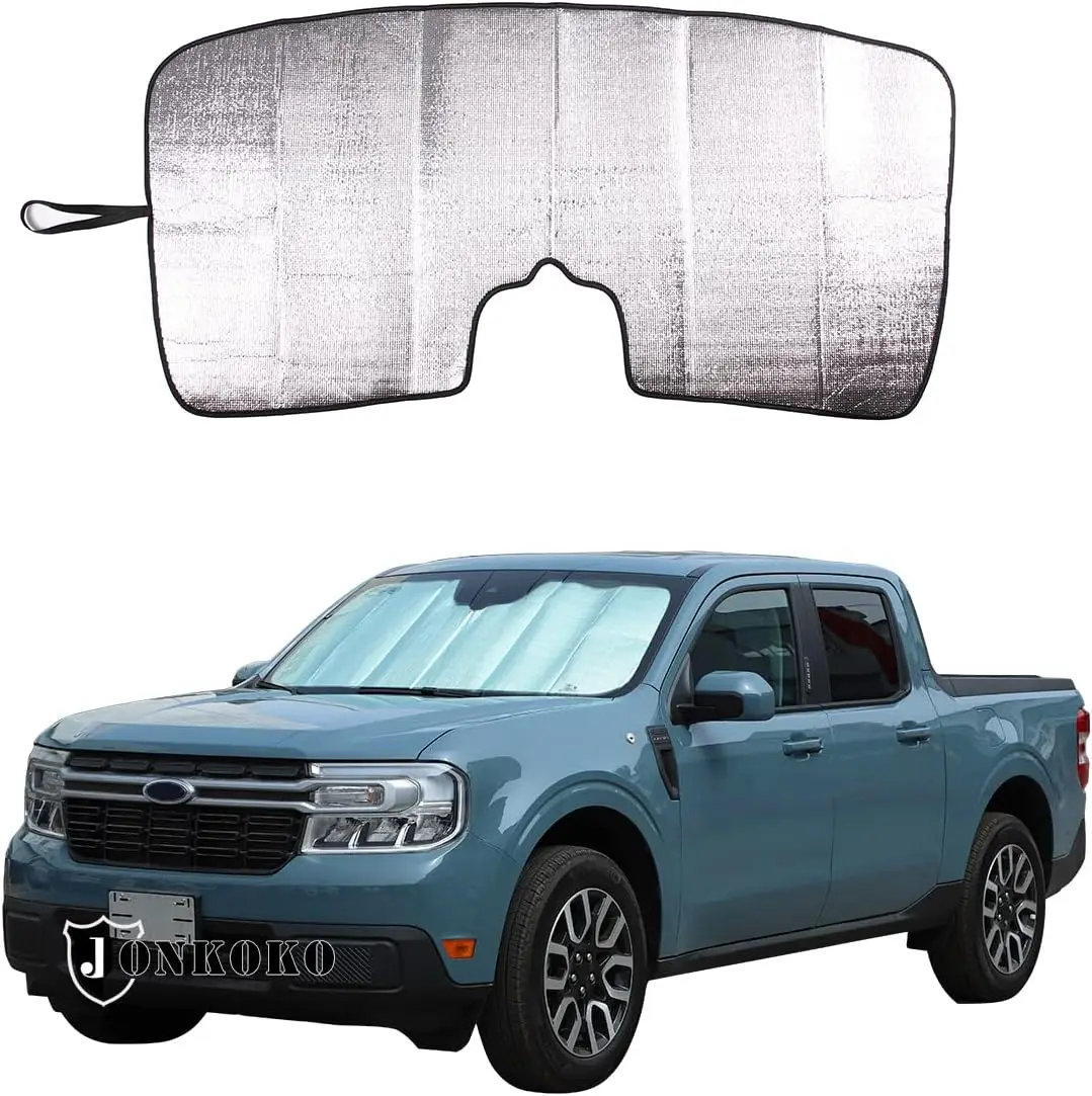 

Car Windshield Sun Shade for Ford Maverick 2022-2025 Truck Car Foldable UV Ray Reflector Auto Front Window&Full-Window Glass Sun