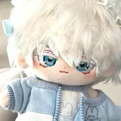 Satoru Gojou 20cm Dress-up Puppet COS Anime Jujutsu Kaisen Cartoon Cotton Toys Children's Adult's Birthday Gift Stuffed Plush
