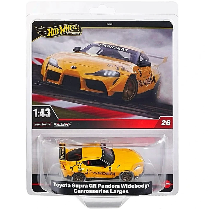 マテル 2025 ホットウィール 1/43スケール プレミアム トヨタ スープラ マスタング BMW ランボルギーニ ダイキャストカー