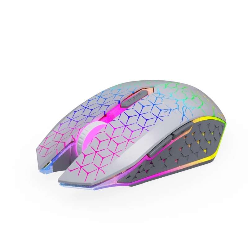 Doppel Drahtlose Maus Desktop Funktion Wiederaufladbare