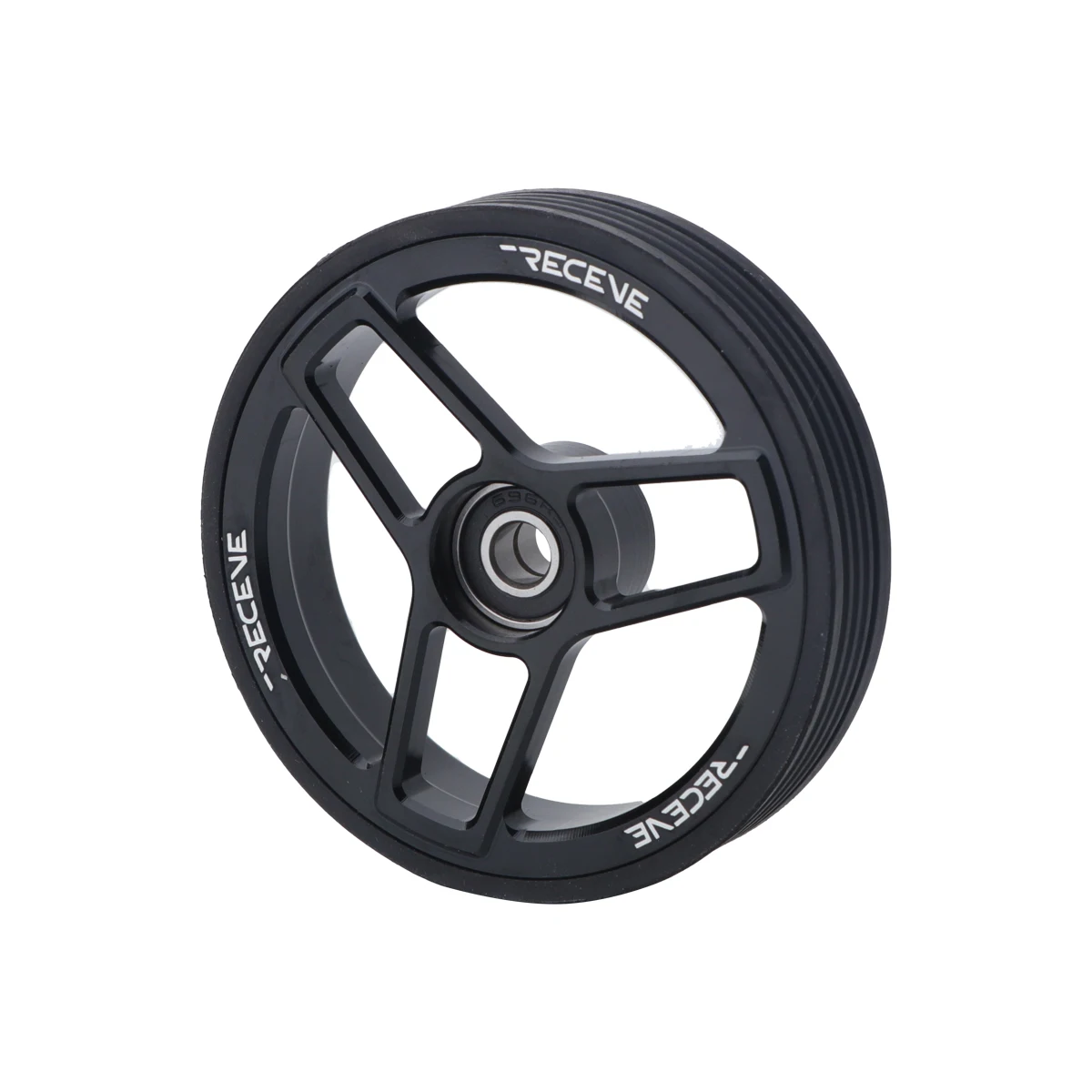 RECEVE 68MM Folding Bike Easywheel Bicycle Large Easy Wheel Titanium alloy screws Sealed 2 Bearing Pushing Wheels For Brompton