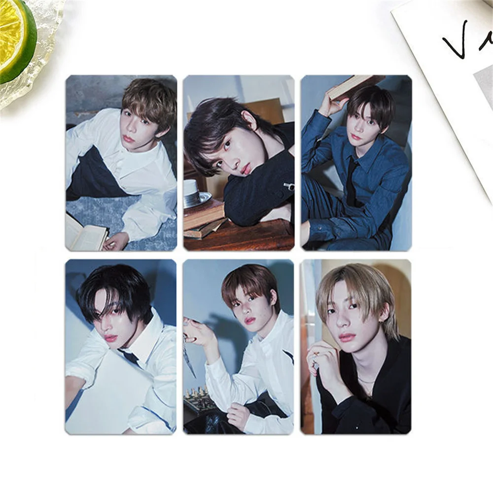 6pcs/set Kpop RIIZE  HD Printing Calendar Card Postcard LOMO Card Double Sided Waterproof Membrane SHOTARO EUNSEOK Fans Gifts