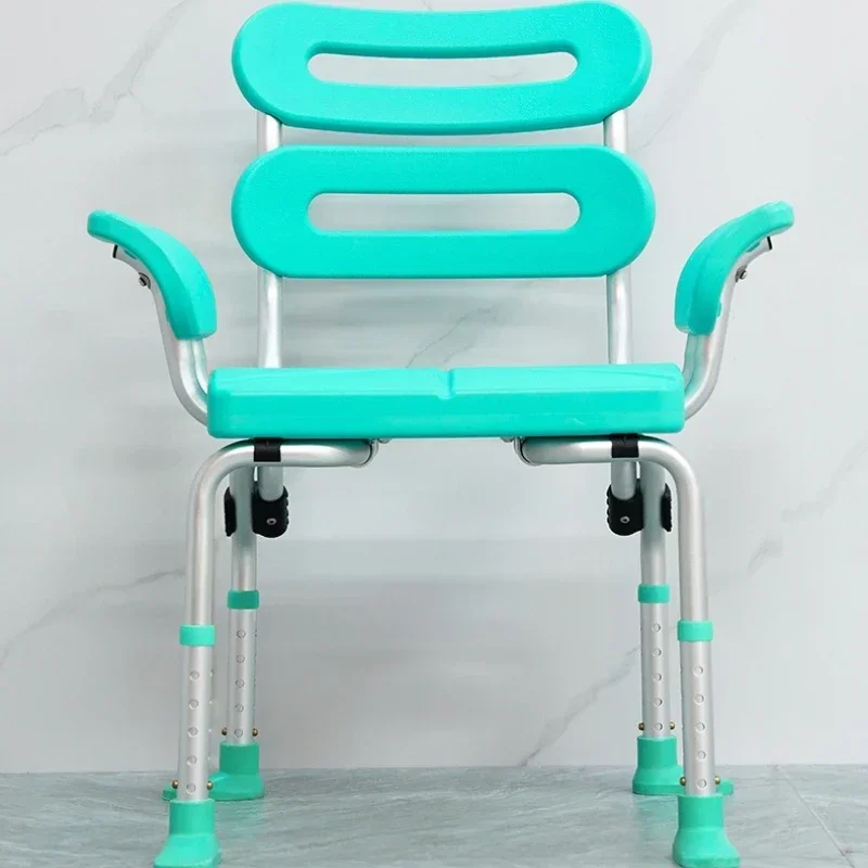 Exquisite Multi-functional Solid Bathroom Special Bath Chair Widened Toilet Non-slip Bath Chair Stool Flush Sofa Anti-rollover