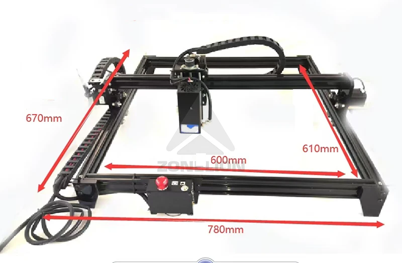 NEJE 3 ماكس V2 N40630 الليزر حفارة CNC راوتر سطح المكتب اللاسلكية القاطع قطع آلة الحفر GRBL التحكم اللاسلكي لتقوم بها بنفسك الخشب #4