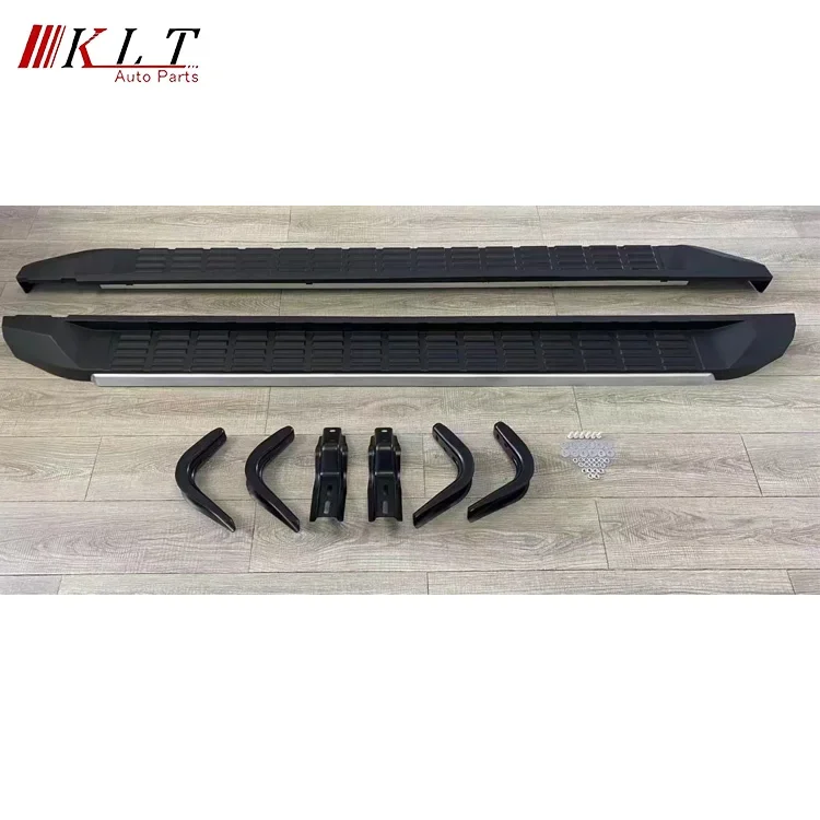 KLT Pick Up Truck Car Side Foot Pedal Footboard Nurf Bar Running Boards For Triton L200 Strada 2023 2024 Side Step