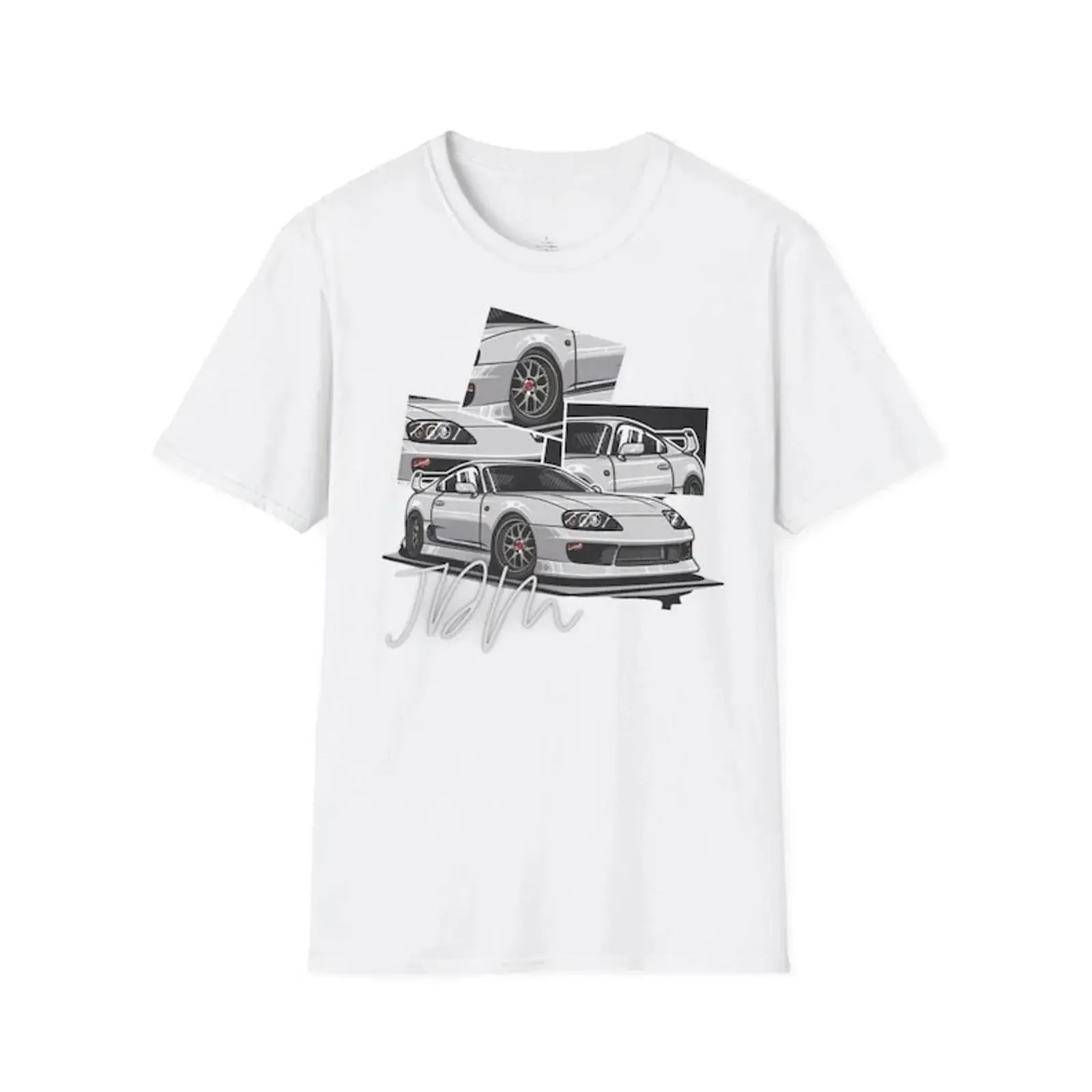 JDM Car T Shirt Japanese Street Racing MK4 Style Drift Shi vintage Washed graphic fashion designer clothes streetwear