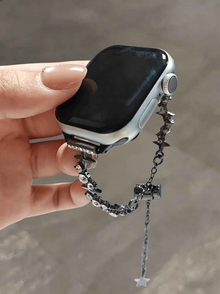 

This Apple Watch str Fashionable watch strap compatible with iWatch bands in sizes 38mm, 40mm, 41mm, 42mm, 44mm, 45mm, and 49mm