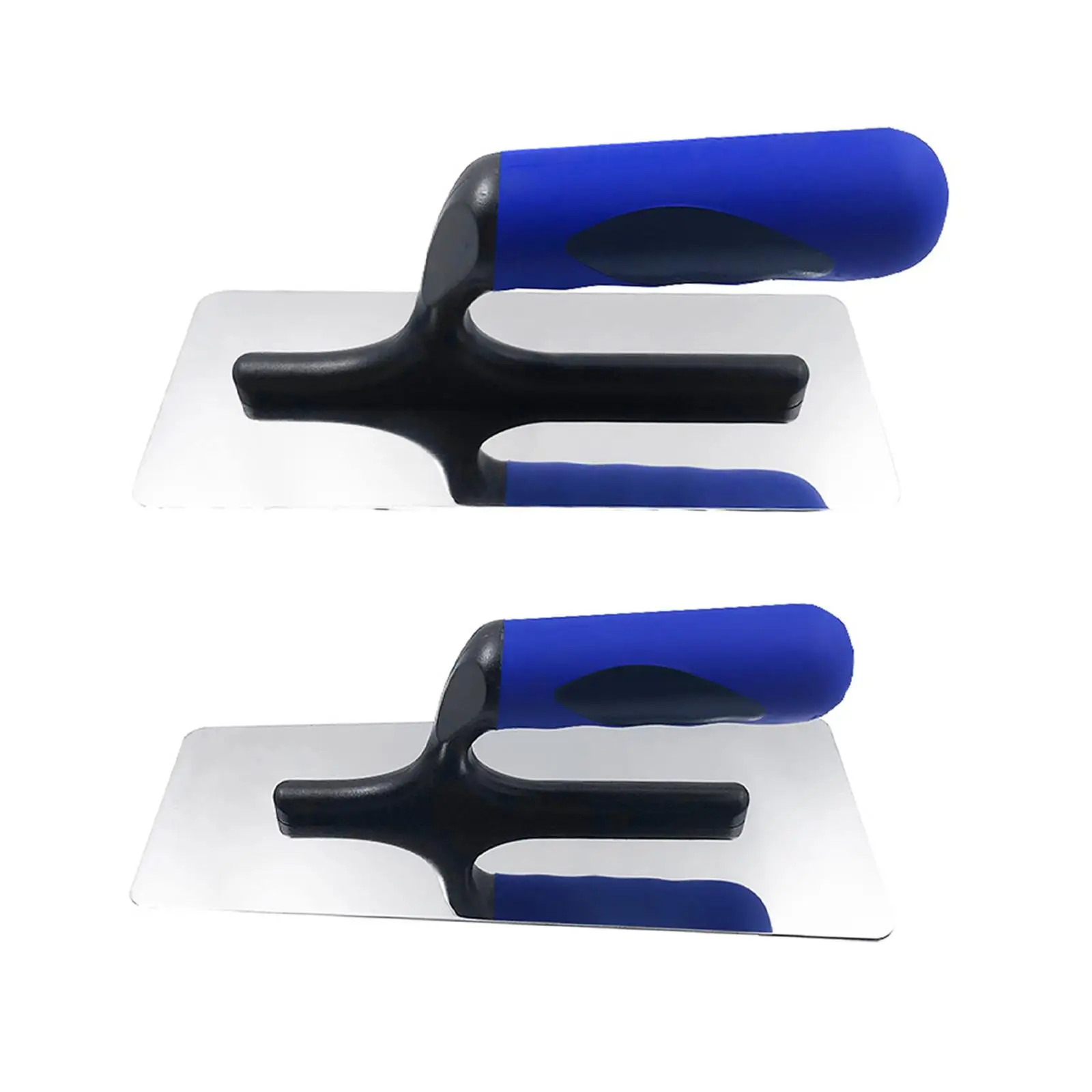 Durable Masonry Finishing Trowel Premium Flat Trowel Stainless Steel Finishing Trowel with Soft Grip Handle