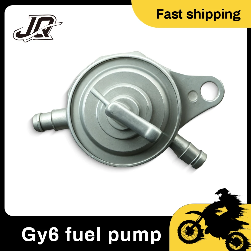 Gy6 50cc 150cc Vacuum Fuel Pump ATV Motorcycle 2 Port Vacuum Negative Pressure Switch Oil Tank Integral GY6 Split Oil AG50