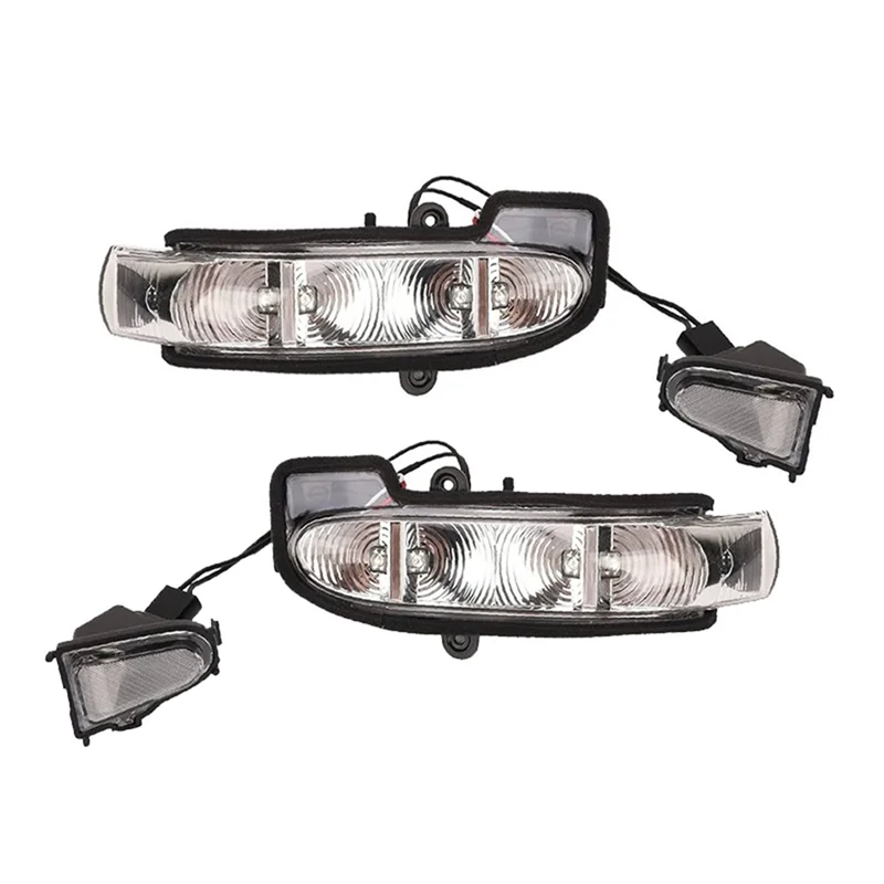 

Hot Selling-For Mercedes E G Class W463 W211 S211 Rear View Mirror Turn Signal Lights 1Pair A2038201321 A2038201421 Indicator La