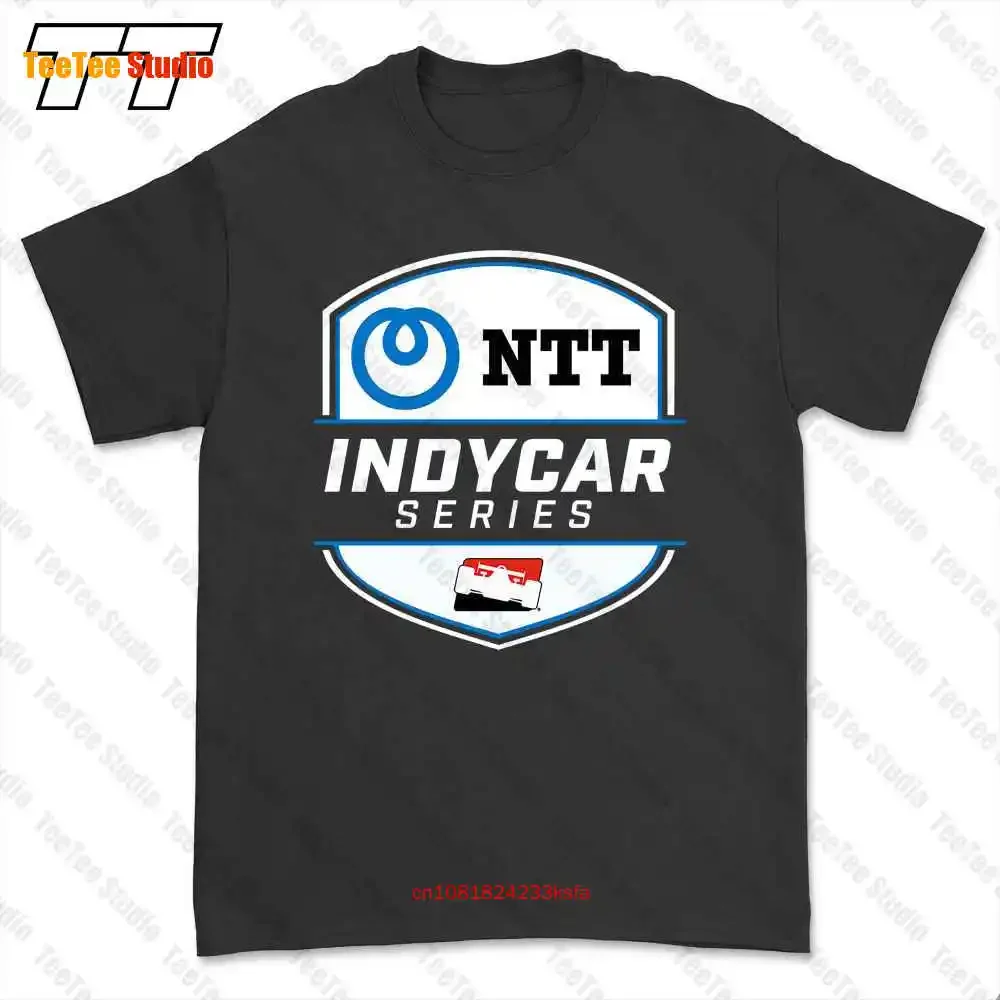 

Summer Men's Cherry Blossom Ntt Indycar Series , Indy 500 Logo Racing T-shirt Tee T-shirt Trendy Brand American Casual Ins Top