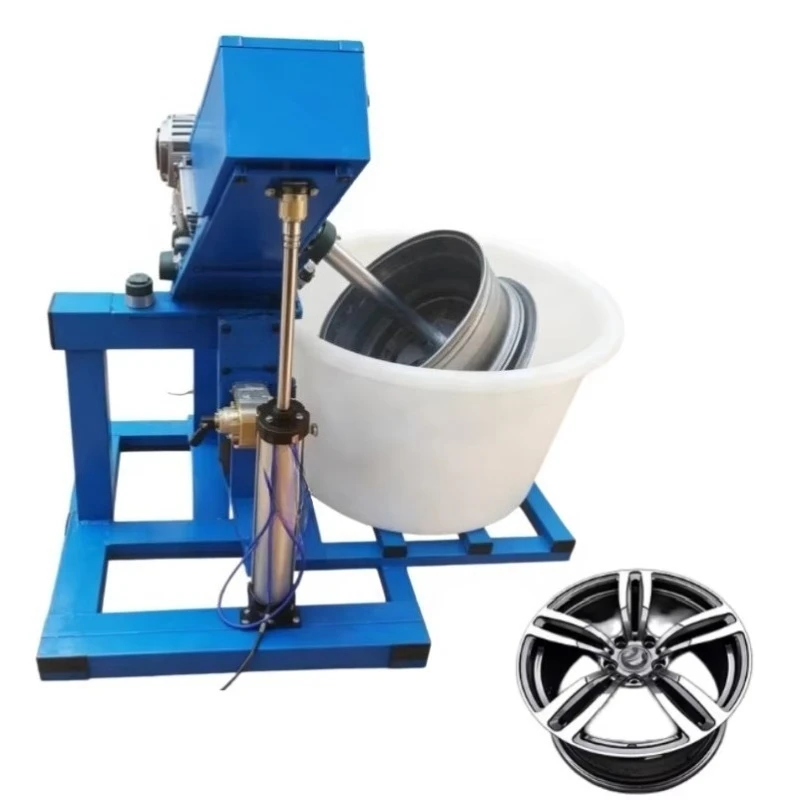 Portable Electric Wheel Hub Polisher with Speed Adjustment for Aluminum Alloy Rim Scratch Removal and Gloss Finish