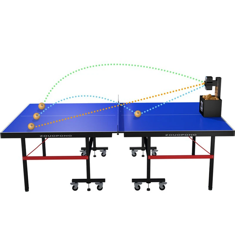 

Z3 Table Tennis Tee Machine Household Single Automatic Trainer Professional Serve With 100 balls Table tennis ball machine