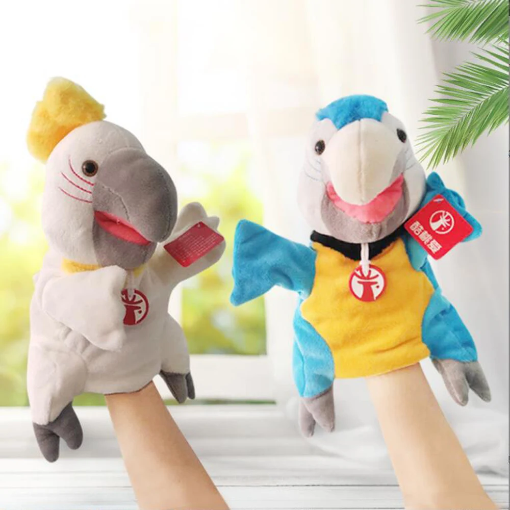 

Parrot Hand Puppet Children Plush Toy