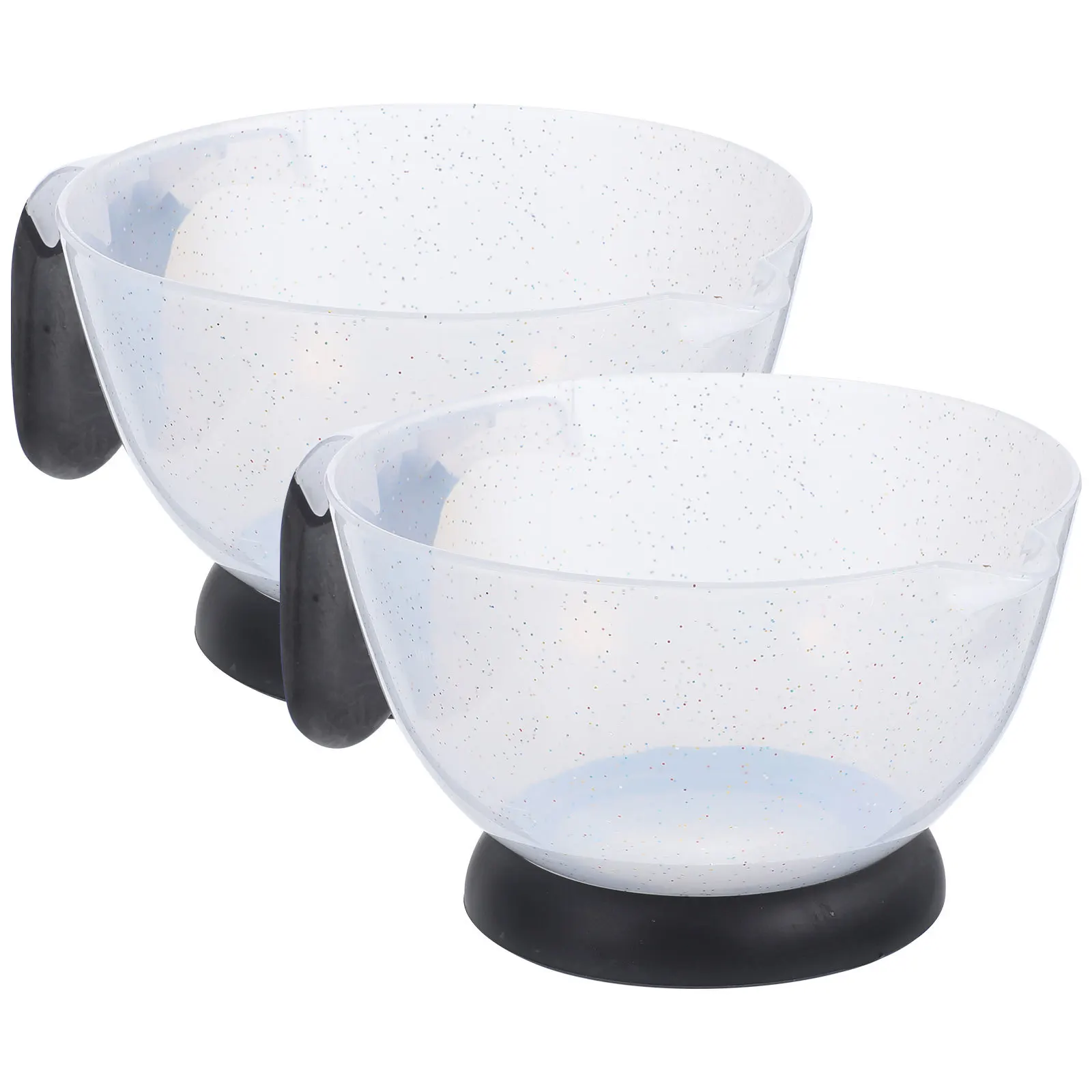 2個入りヘアカラーボウル、耐摩耗性ミキシングボウル、ヘアサロン用カラー混合・染色用ティントボウル、ティントボウルセット