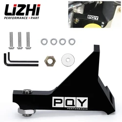 LIZHI - Master Cylinder Support Bracket Stiffen Brake Pedal Feel For 02-07 Subaru Impreza/RS/WRX/STI LZ-HBM02BK-QY