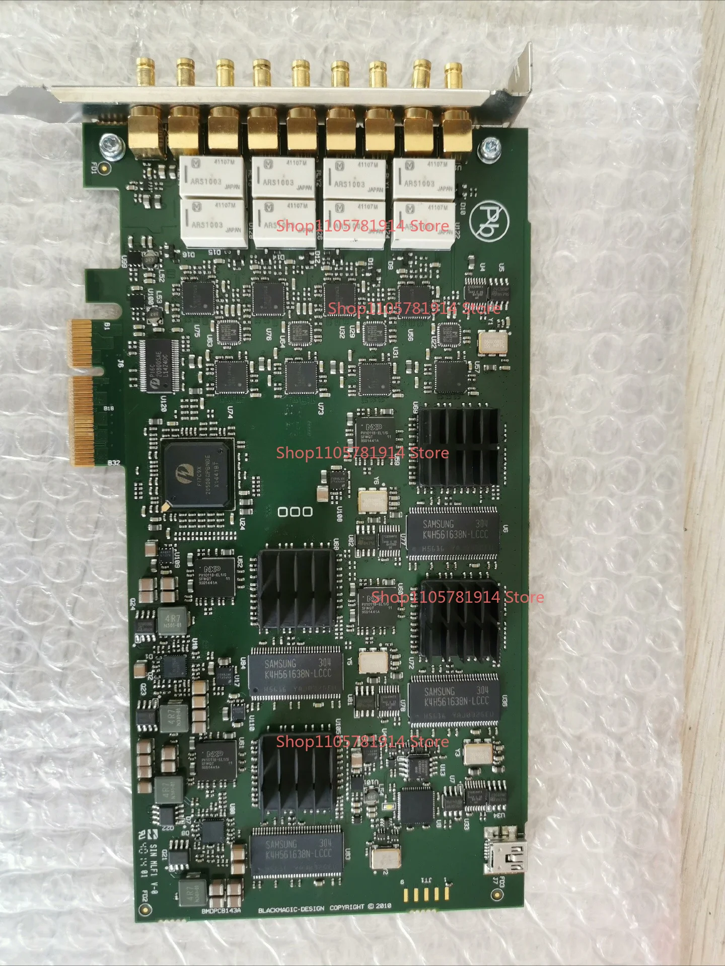 For Da Vinci BMD Blackmagic DeckLink Quad 4-way SDI Video Non-encodable Card Capture Card