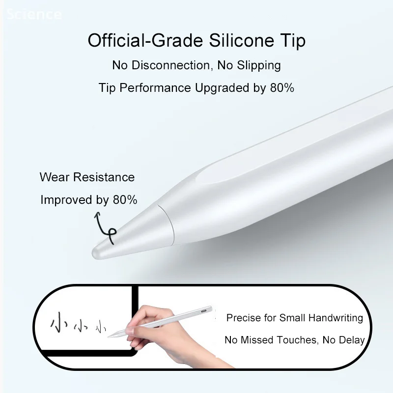 Stylus Pencil For Apple IPad With Magnetic Charging (Compatible With All Touch Screen IPads)