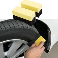 5/10pcs Auto Cleaning Sponge Brush Set for Car Wheel Tire Wash Wipe Water Suction Sponge Pad Wax Polishing Tyre Brushes Tools
