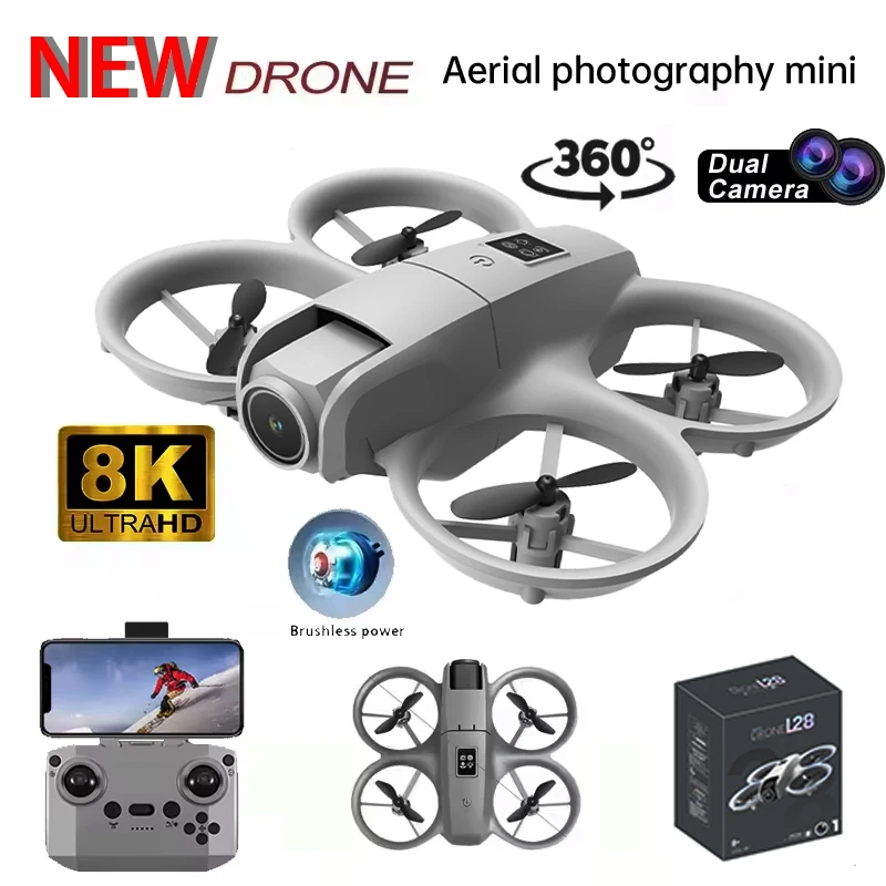 

NEW Original Drone 4K 8K WIFI GPS Professional HD Aerial Photography Remote Control Aircraft HD Dual Camera Quadcopter Toys UAV