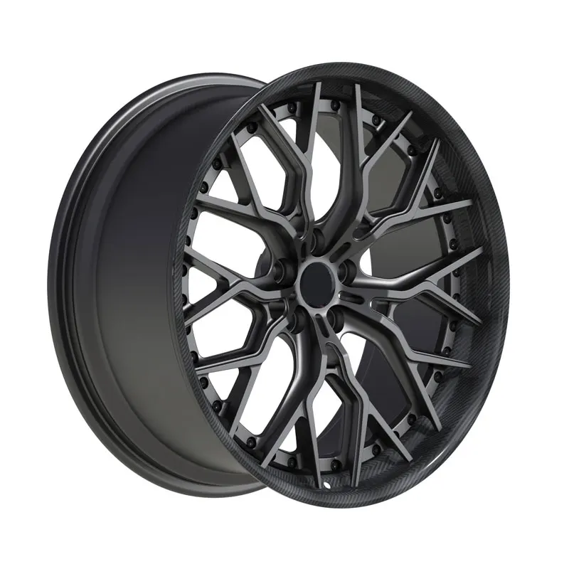 

Custom Forged Alloy Rim 5x114.3 5x120 5x130 15-22 Inch Carbon Fiber For BMW For Mercedes For Lexus