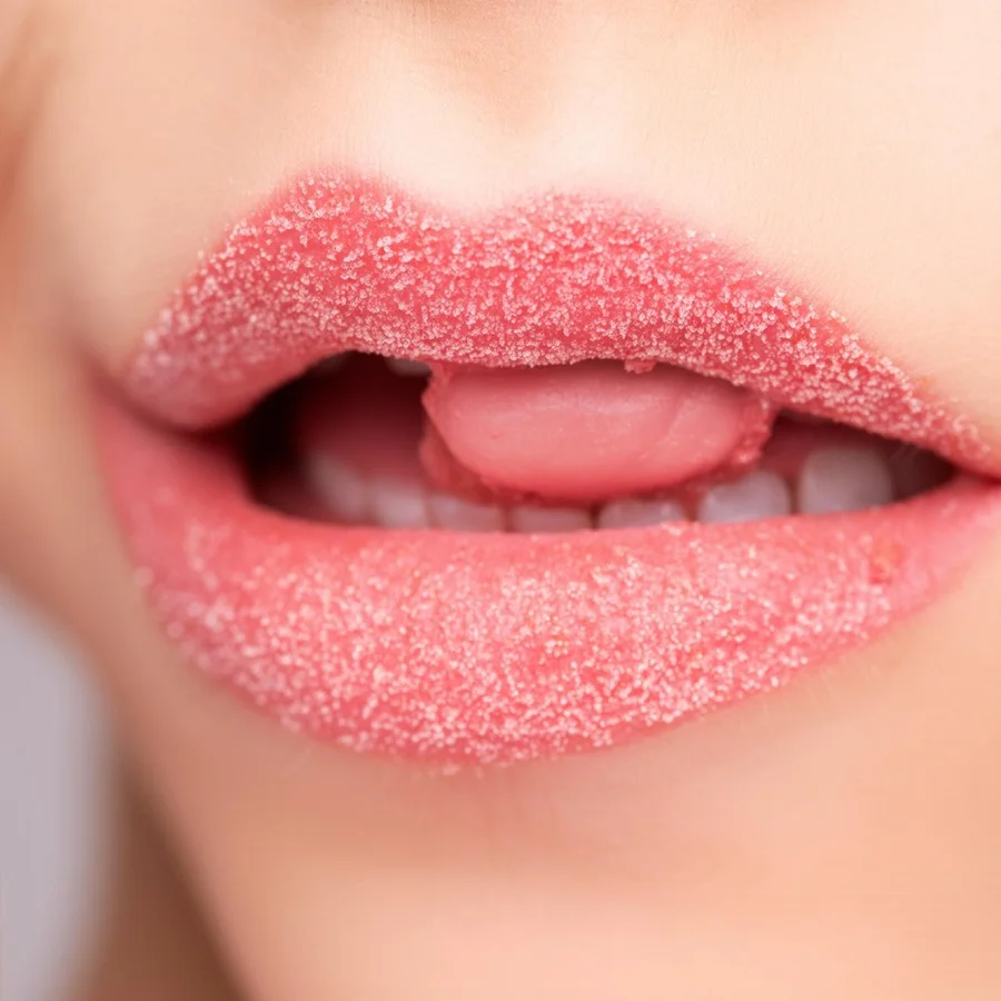 ¿Qué ingredientes evitar en un exfoliante labial?