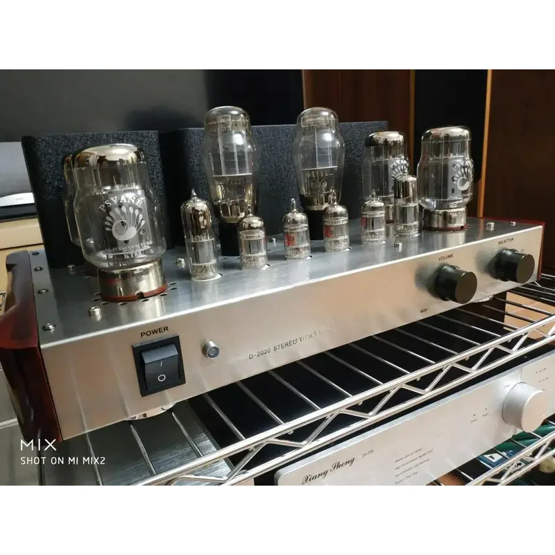 Hi-End KT88 Push Pull HIFI 12AT7 12AU7 Tube Stereo Power Amplifier 35W*2