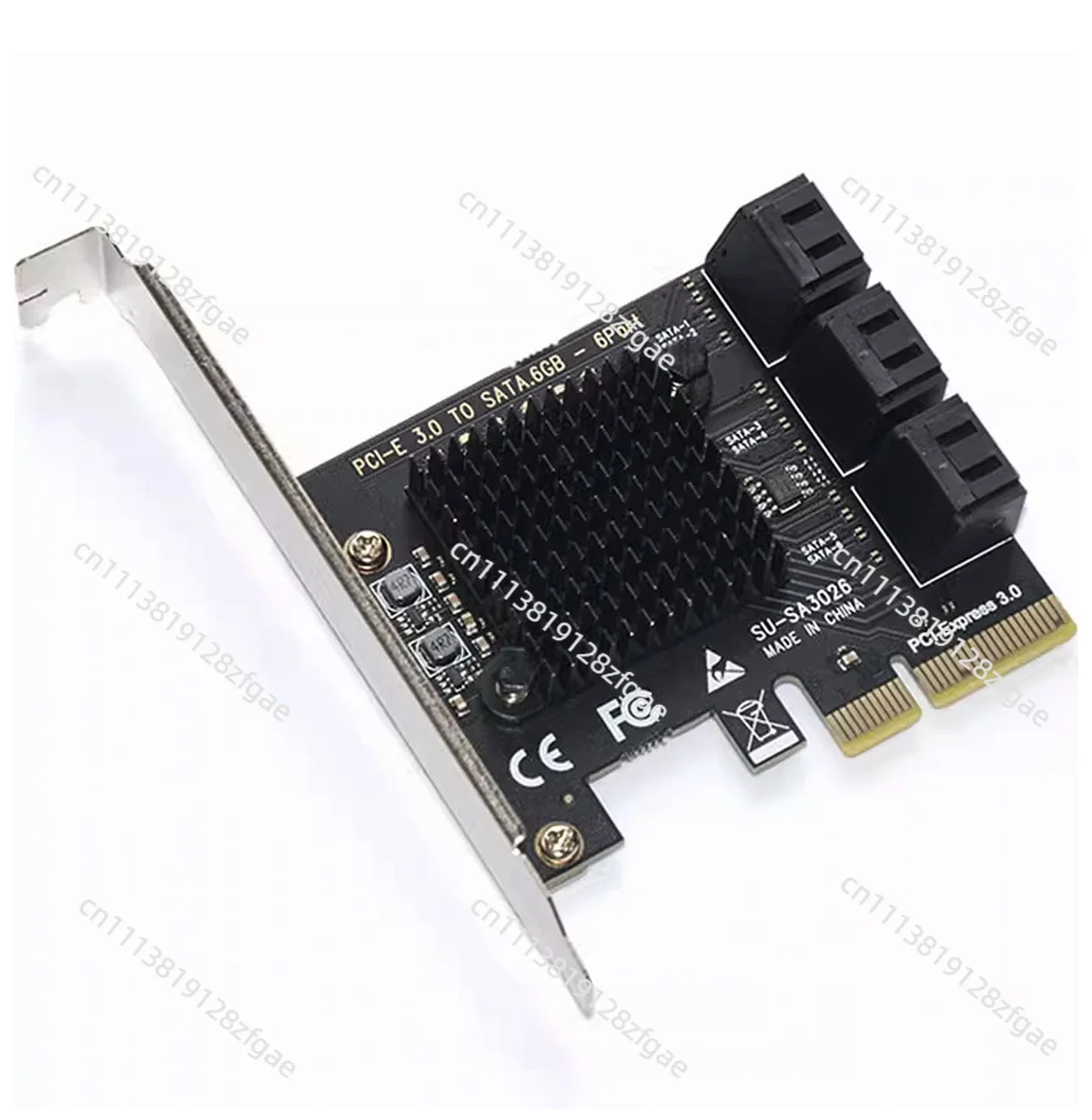4-Port 6-port Hard Disk Expansion Card PCI-E To SATA3.0 Adapter Card Synology 6Gb NAS Server Pass-through Card