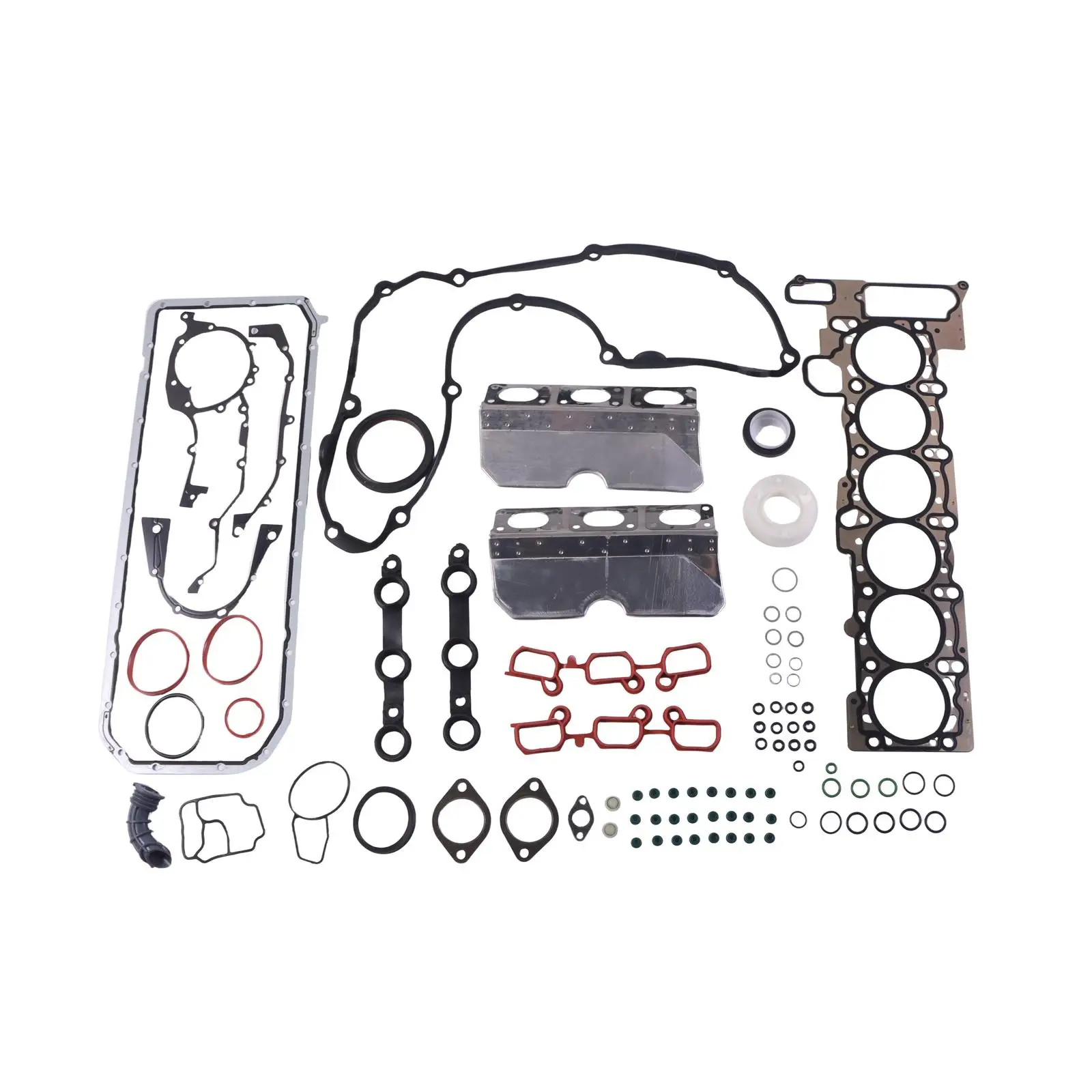 1set Engine Overhaul Gasket Set For BMW 330i 530i X3 X5 E46 E36 E39 M54 3.0 11121435584 11120030496 11127501304 Car Accessories